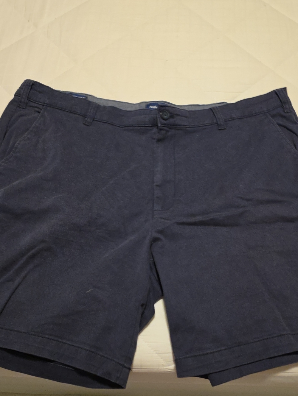 Nautica Navy Flat-Front Men’s Shorts